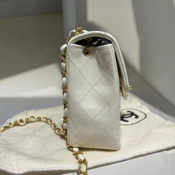 2004’ Vintage CHANEL Quilted Mini Square Flap Bag - Picture 8 of 16